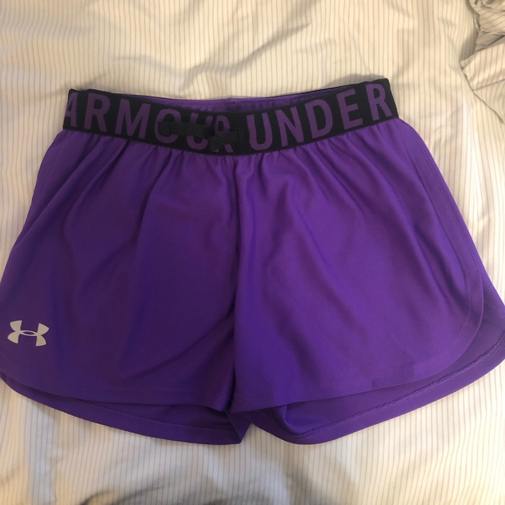 Girls under armour shorts